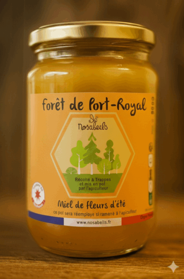Miel d'été, forêt de Port Royal, 500gr