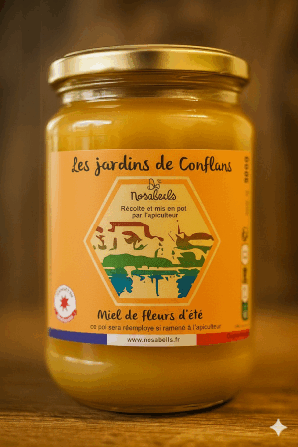 Miel d'été, Conflans, 500gr